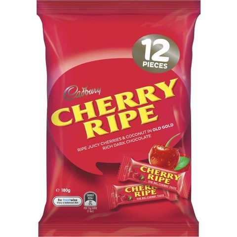 Cadbury Cherry Ripe Sharepack 180g (TBD)