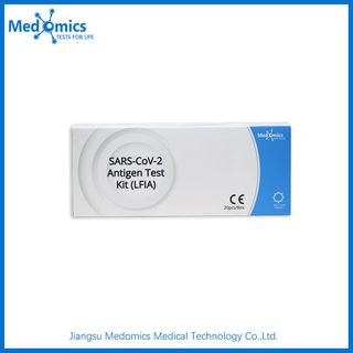 Medomics TGA APPROVED  HIGH SENSITIVITY COVID-19 Rapid Antigen Nasal Test Kits 20pk