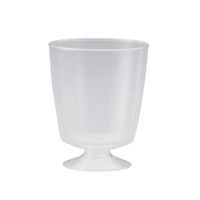 Castaway CA-WG185 Plastic Wine Glasses 185ml (25x10pk)