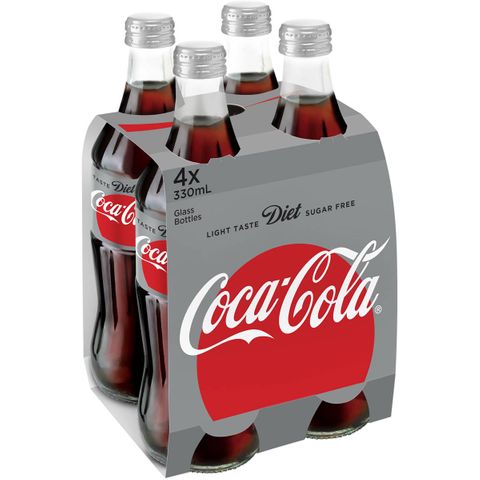 Coca-Cola Diet Coke Glass Bottle 24 x 330ml