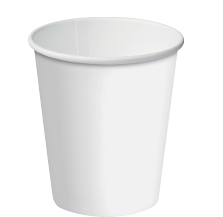 #8oz Castaway White Single Wall Coffee Paper Cups (1000)