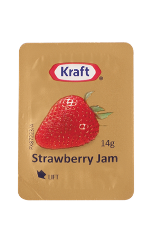 Kraft Strawberry Jam Portion Control (75x14g)
