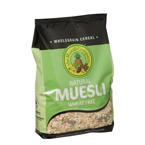 The Muesli Co Natural Muesli Wheat Free Green 750g