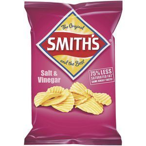 (SBI) Smiths Salt & Vinegar Crinkle Cut Chips 170g