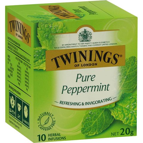 Twinings Peppermint Tea Cup Bags 10pk