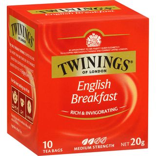 Twinings English Breakfast Tea Cup Bags 10pk