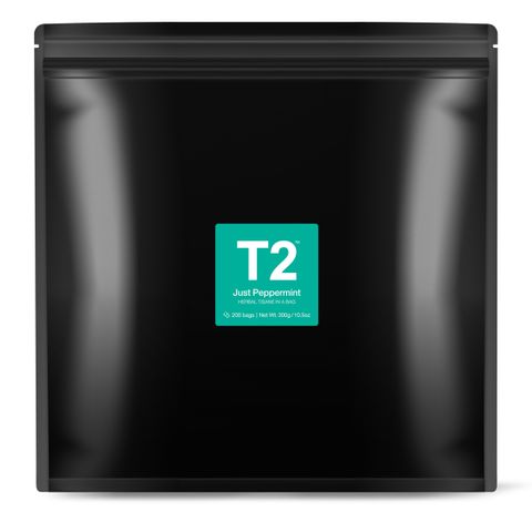 T2 Just Peppermint Service Loose Tea Bags 200pk