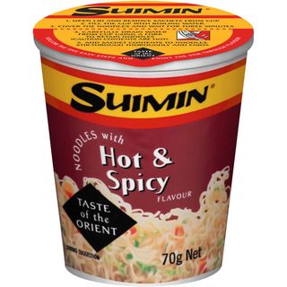 Suimin Hot & Spicy Noodles Cup (12x70g)