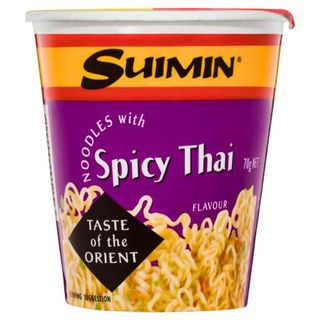 Suimin Spicy Thai Noodles Cup (12x70g)