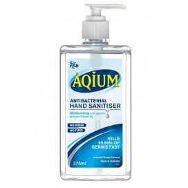 Aquim Hand Gel Sanitizer Pump Pack 375ml