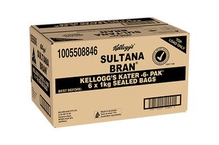 Kelloggs Sultana Bran Kater Pack (6x1kg)
