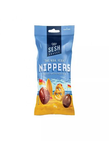 Sesh Snacks Nippers Sweet Salty Nut Mix (21x35g)
