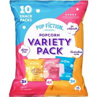 (NP) Pop Fiction Popcorn  Mixed Variety  Multipack (10x13g)