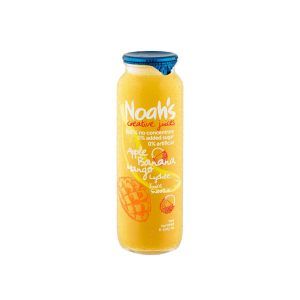 (NP) Noahs Apple-Banana-Mango-Lychee Juice Smoothie Glass Bottles (12x260ml)