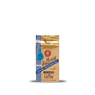 Vittoria Decaf Ground Coffee Brick Pack 200g