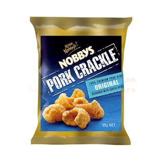 (SBI) Nobbys Pork Crackle Original (20x25g)