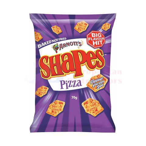 Arnotts Shapes Pizza (12x70g) (TBD)