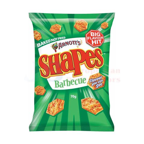 Arnotts Shapes BBQ (12x70g) (TBD)