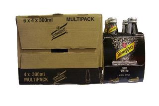 Schweppes Soda Water Glass Buddies (24x300ml)