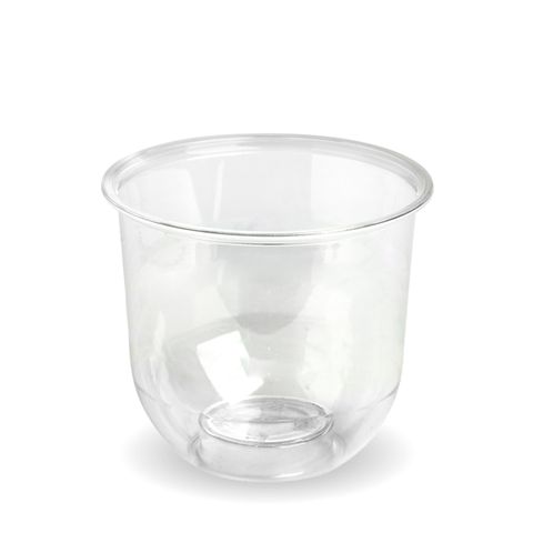(NP) Biopak Q-360-C Clear Unbranded Biocups 360ml (1000)