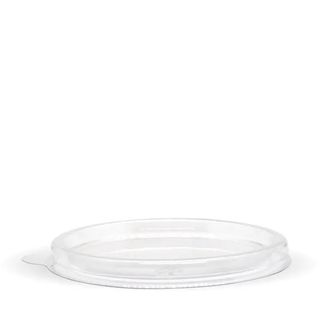 (NP) Biopak B-SCL-60-PLA 60ml PLA Bioplastic Sauce Cup Lid (1000)