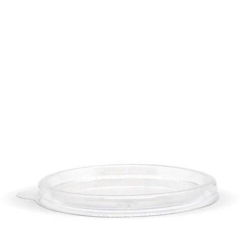 (NP) Biopak B-SCL-60-PLA 60ml PLA Bioplastic Sauce Cup Lid (1000)
