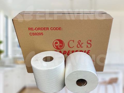 C&S Papeterie Centrefeed Hand Towel 300mx19cm (6)