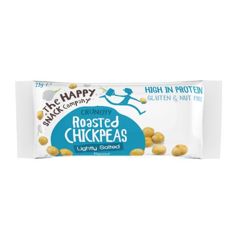(NP) The Happy Snack Company Crunchy Roasted Chickpeas Lightly Salted (50x25g)
