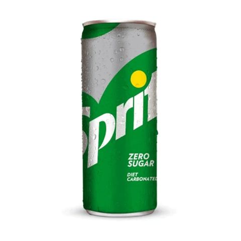 Sprite Zero Sugar Natural Flavour Lemonade Mini Cans (24x250ml)