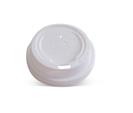 Pinnacle #4oz White Travel Polypropylene Lids (1000)