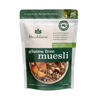 (NP) Brookfarm Gluten Free Muesli Macadamia , Apple & Apricot 950g