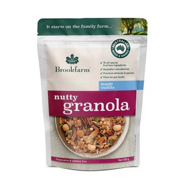 (NP) Brookfarm Nutty Granola Maple Vanilla 1kg