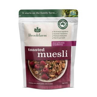 (NP) Brookfarm Natural Muesli Macadamia & Cranberry 1.25kg