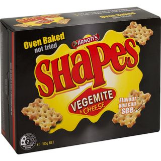 Arnotts Shapes Vegemite & Cheese 165g