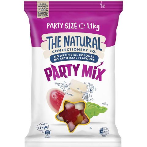 Natural Confectionery Party Mix 1.1kg