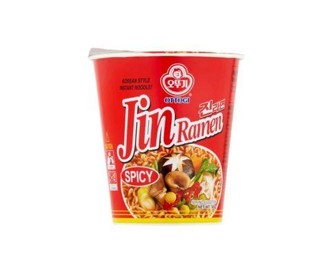 (SBI) Ottogi Jin Ramen Cup Spicy (6x65g)