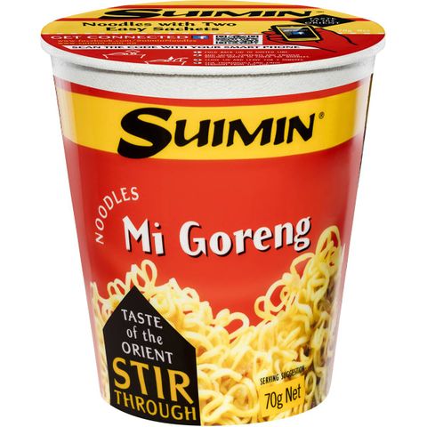 (NP) Suimin Mi Goreng Noodles Cup (12x70g)