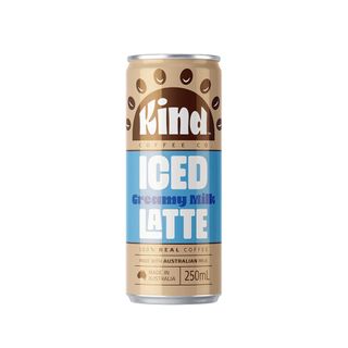 Kind Coffee Co. Iced Creamy Milk Latte 100% Real Coffee Mini Cans (12x250ml)