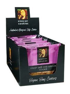 Byron Bay Single Sticky Date & Ginger (12x60g)