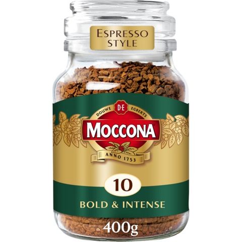 Moccona Freeze Dried Espresso Style Bold & Intense Jar 400g