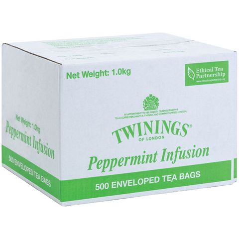 Twinings Bulk Enveloped Peppermint Tea Bags (500x2g)