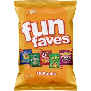 Fun Faves Variety Chips 18pk 324g