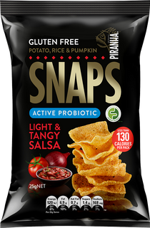 Piranha Snaps Light & Tangy Salsa (24x25g)