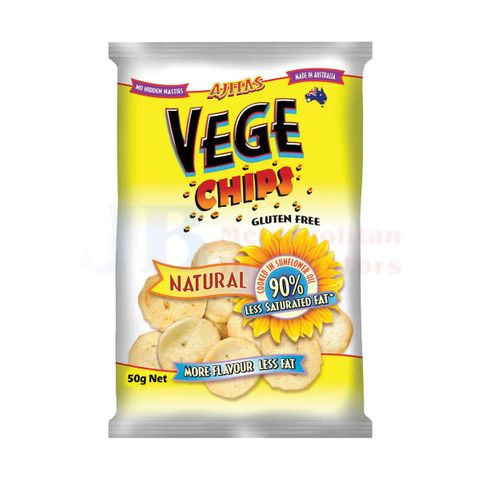 Ajitas Vege Chips Natural (12x50g)