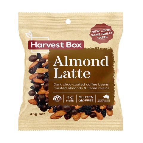 Harvest Box Almond Latte (10x45g)