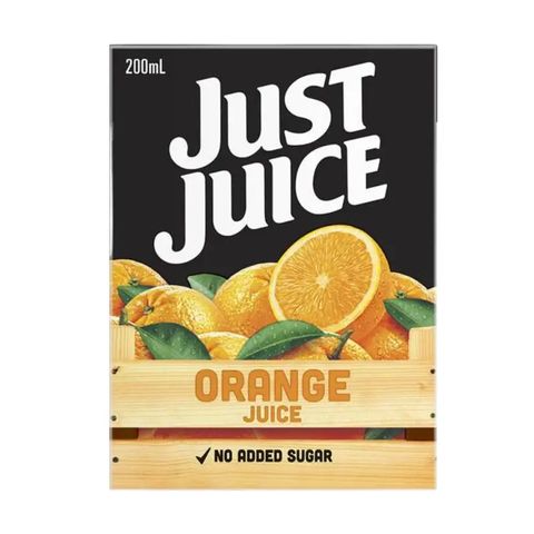 Just Juice Orange Tetra (24x200ml)
