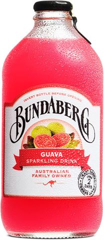 (CL) Bundaberg Guava Sparkling Drink (12x375ml)