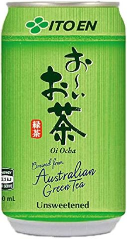 ITOEN Green Tea Australian Leaf Unsweetened Can 340ml (24)