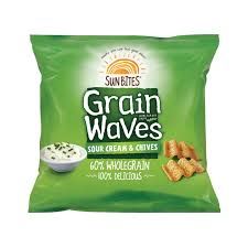 Grain Waves Sour Cream & Chives (21x28g)