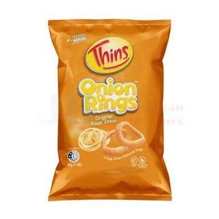 (CL) Thins Onion Rings Original Roast Onion (12x45g)